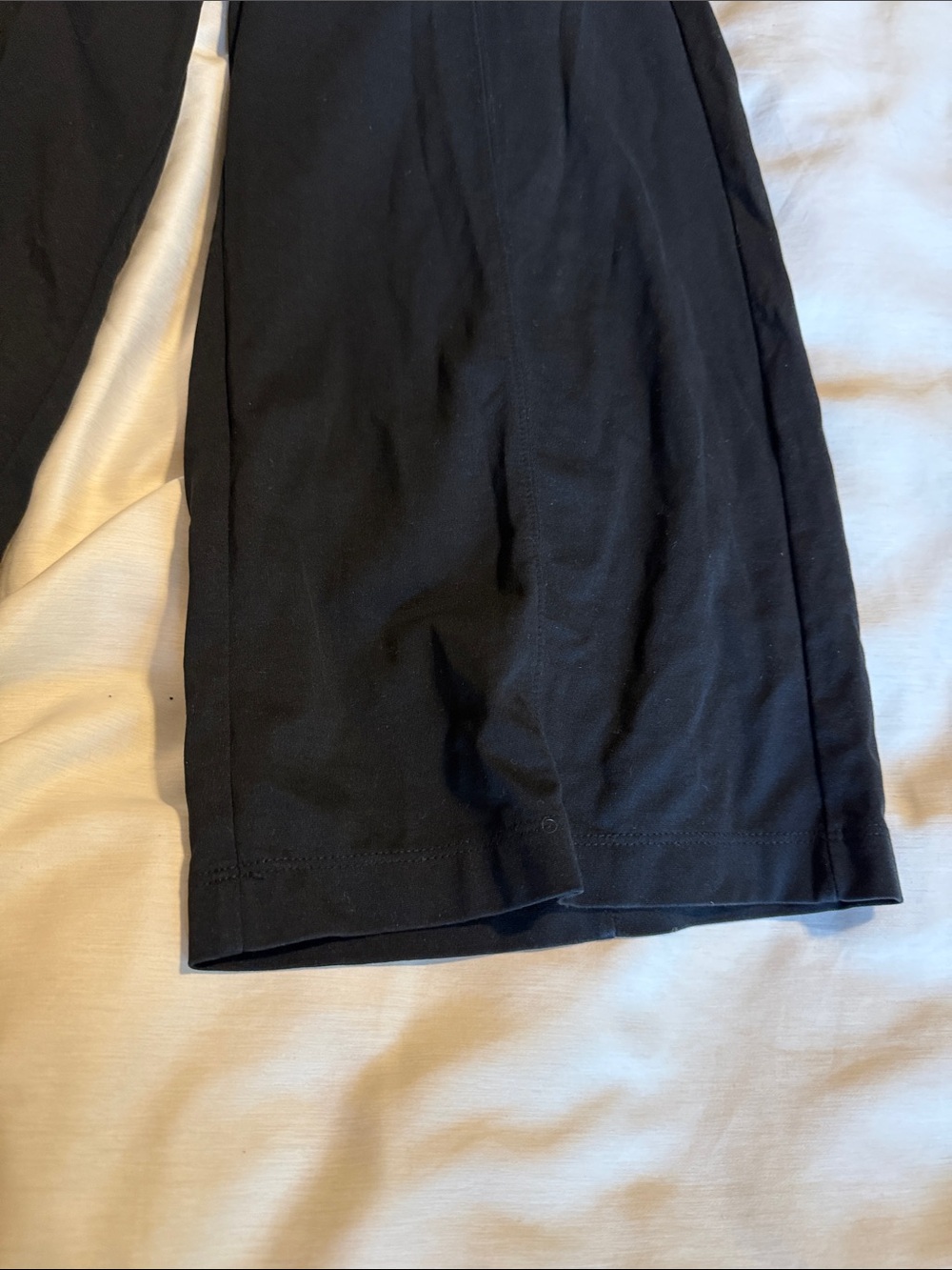 Athleta Black Wide-Leg Pull-On Pants - Picture 2 of 6